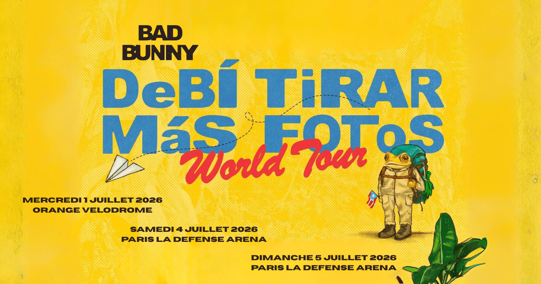 Bad Bunny — DeBÍ TiRAR MáS FOToS World Tour